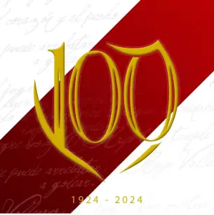 Logo oficial de la afición del Rayo de cara al centenario