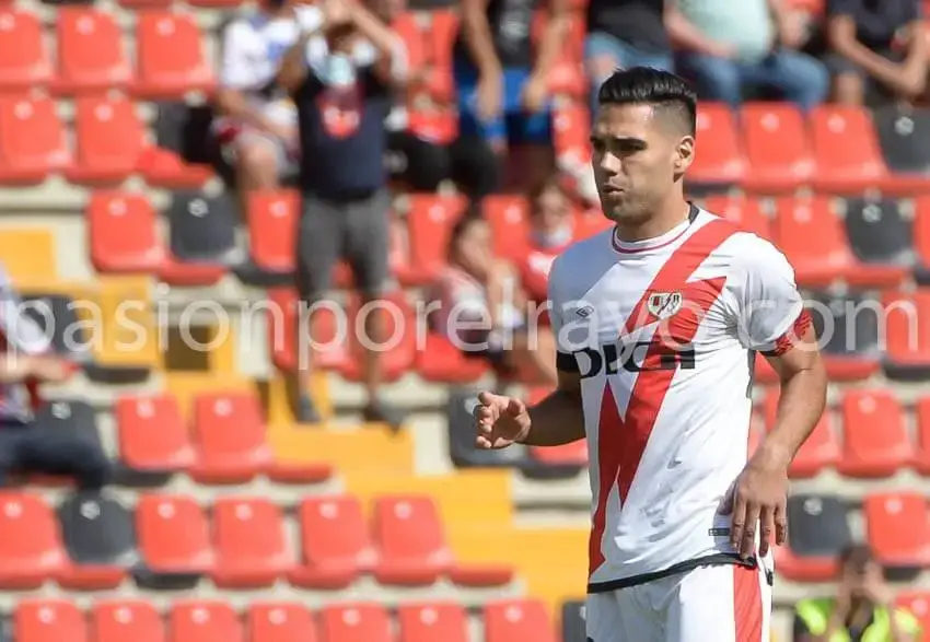 Falcao, jugador del Rayo Vallecano 3 temporadas