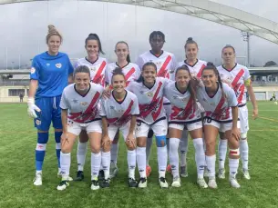 11 titular del Rayo Femenino contra el Athletic B