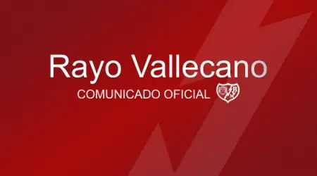 Comunicado oficial del Rayo para desmentir la información de Radioestadio