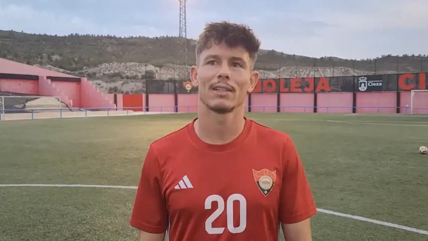 Sergio Camacho, jugador del CD Cieza