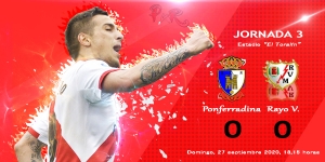 ¡¡Te contamos todo lo que suceda en el Ponferradina - Rayo Vallecano!!