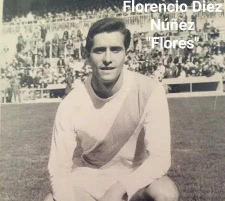 Flores, jugador del Rayo Vallecano