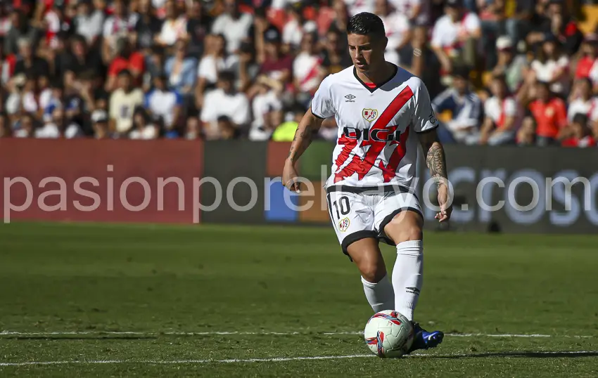 James, jugador del Rayo Vallecano