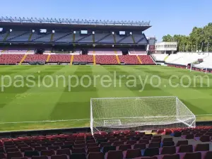 Imagen del estadio de Vallecas