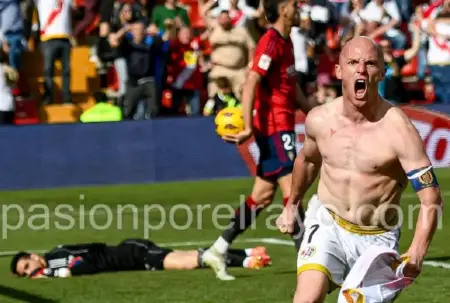 Isi, en el último Rayo Vallecano - Osasuna