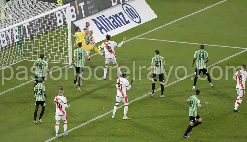 Imagen del Betis - Rayo Vallecano de Copa del Rey