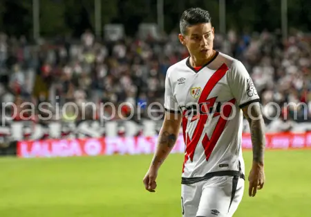 James Rodriguez, jugador del Rayo Vallecano