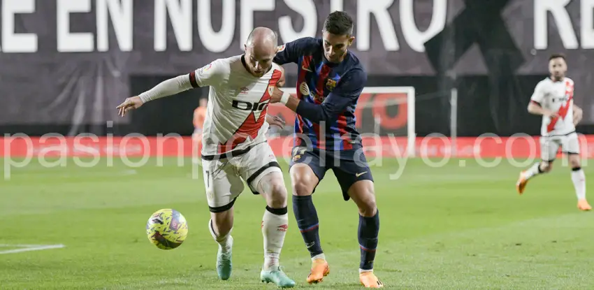 Isi y Unai López en el Rayo Vallecano - Barcelona