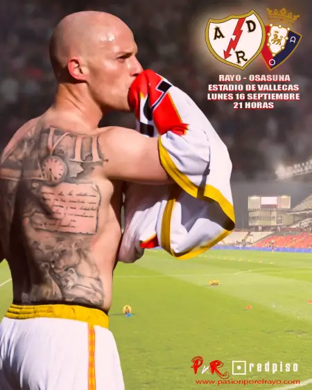 Cartel del Rayo Vallecano - Osasuna