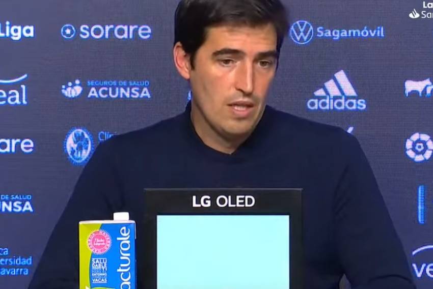 Andoni Iraola, tras el Osasuna 1-0 Rayo: &quot;El punto era un buen premio al trabajo del equipo&quot;