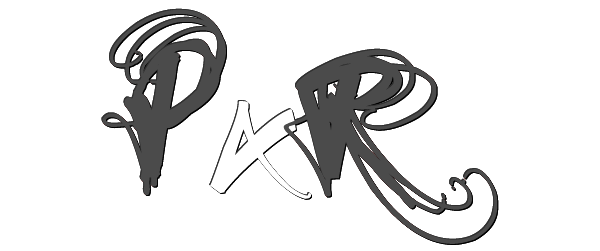 Nuevo logo de PXR2 blanco y negro