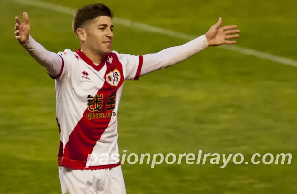 ‘Quería quedarme aquí y jugar con el Rayo en Primera División’