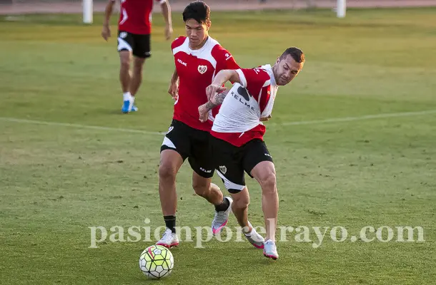 Trabajo intenso en la única jornada de doble entrenamiento de la semana