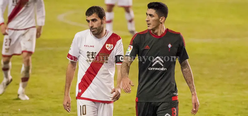 El Celta ayuda al Rayo en su lucha por la permanencia