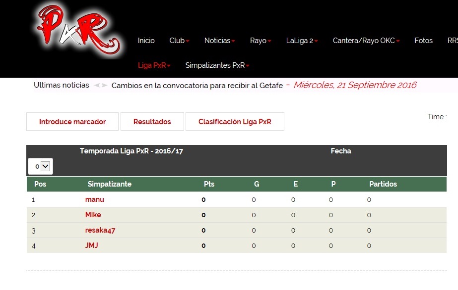 En una semana empieza la I Liga PxR, ¡te esperamos! 26 Liga