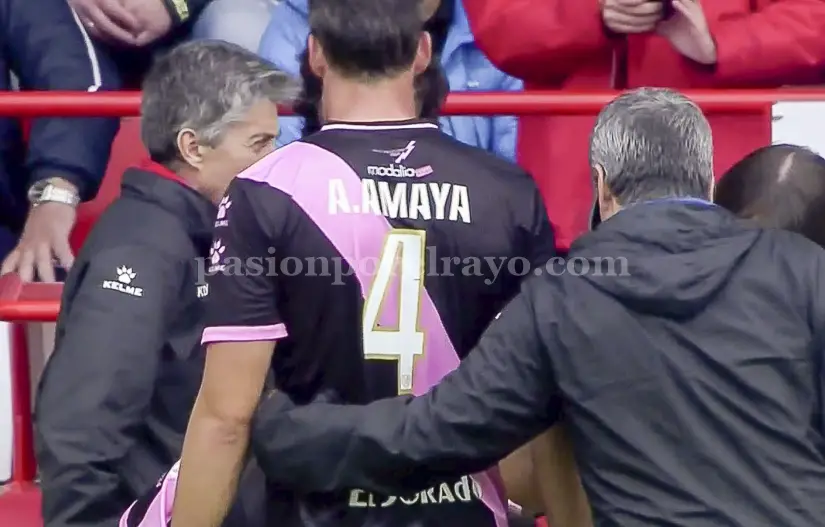 Amaya aguantó media hora