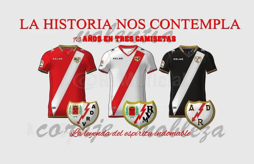 El Rayo Vallecano hace un guiño a su historia