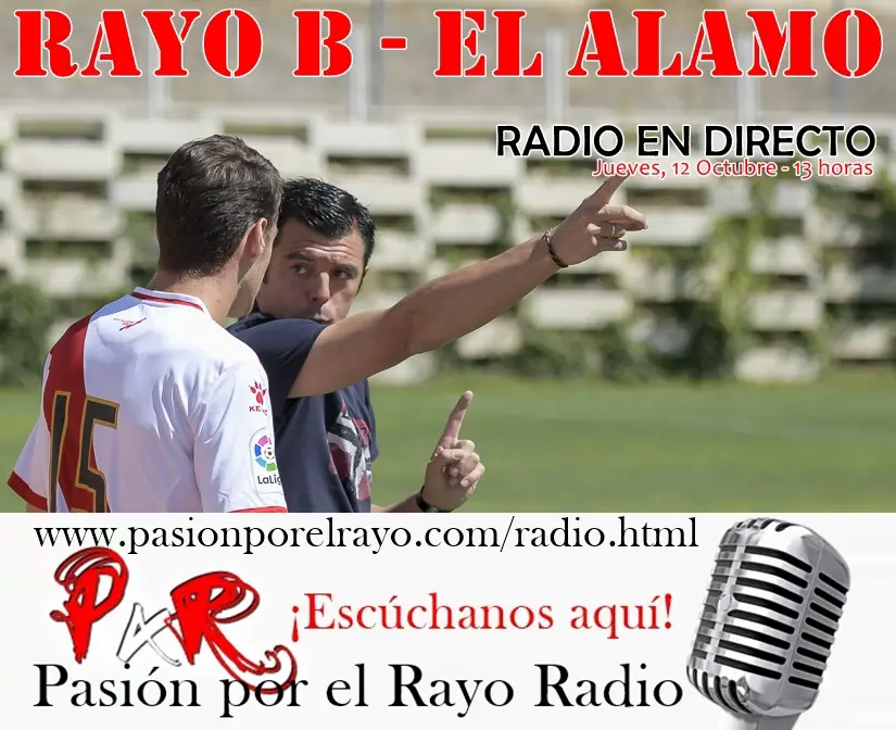 Rayo B – El Alamo, en directo en PxR Radio