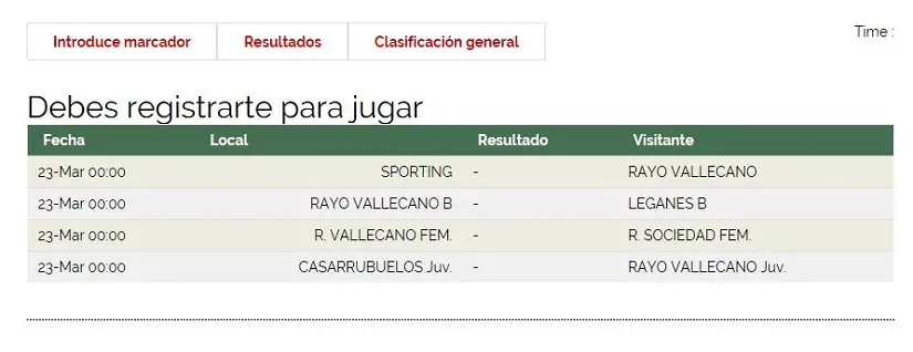 Cambio importante en la II Liga PxR