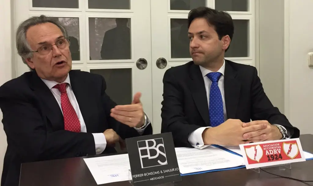 La Asociación de Accionistas ADRV demanda a Raúl Martín Presa