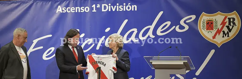 El Rayo visitó el Ayuntamiento de Madrid