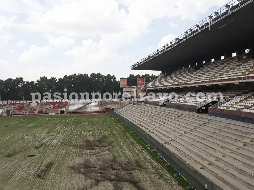 El Estadio de Vallecas a día de hoy