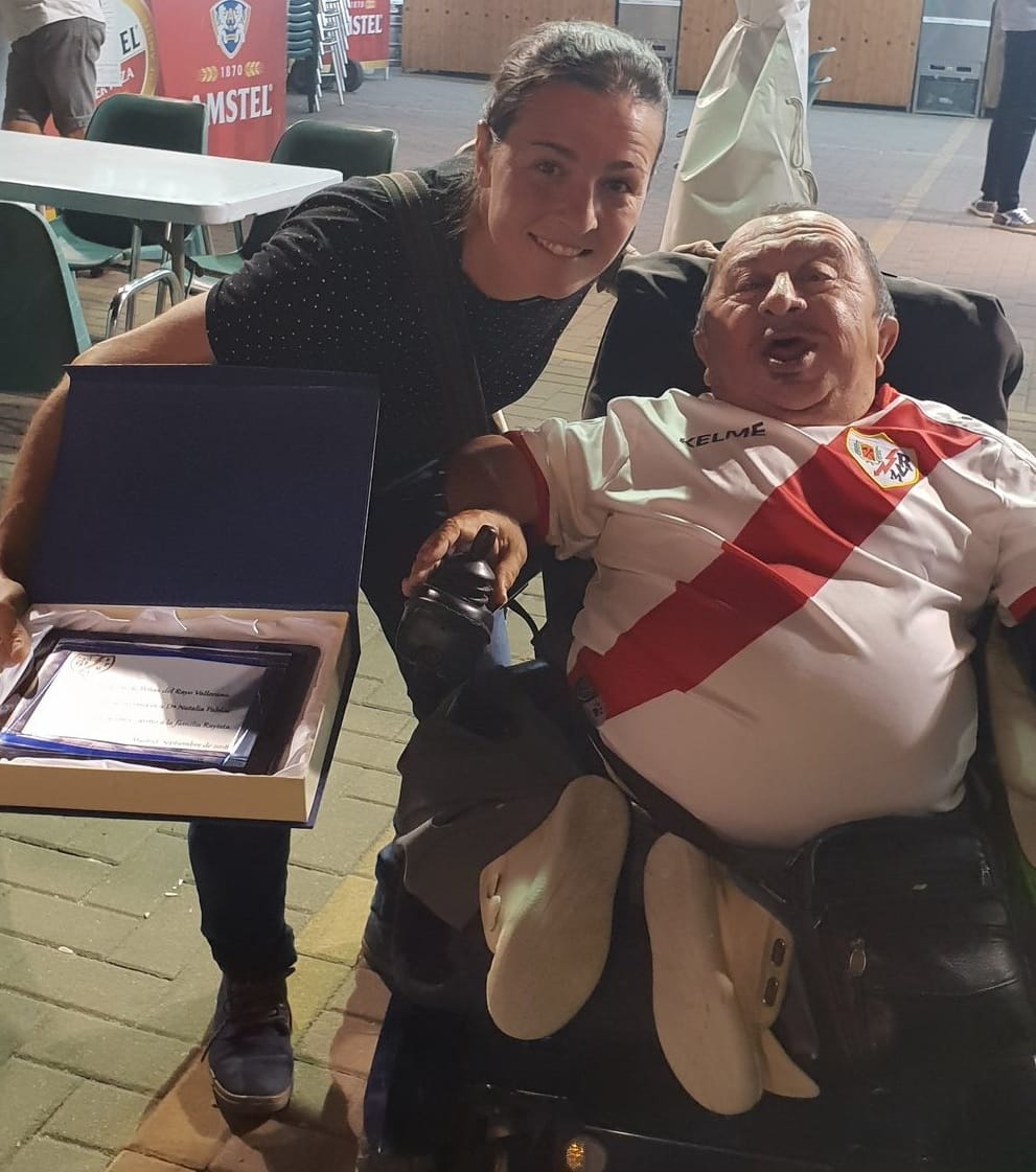 La Federación de Peñas homenajeó a Natalia