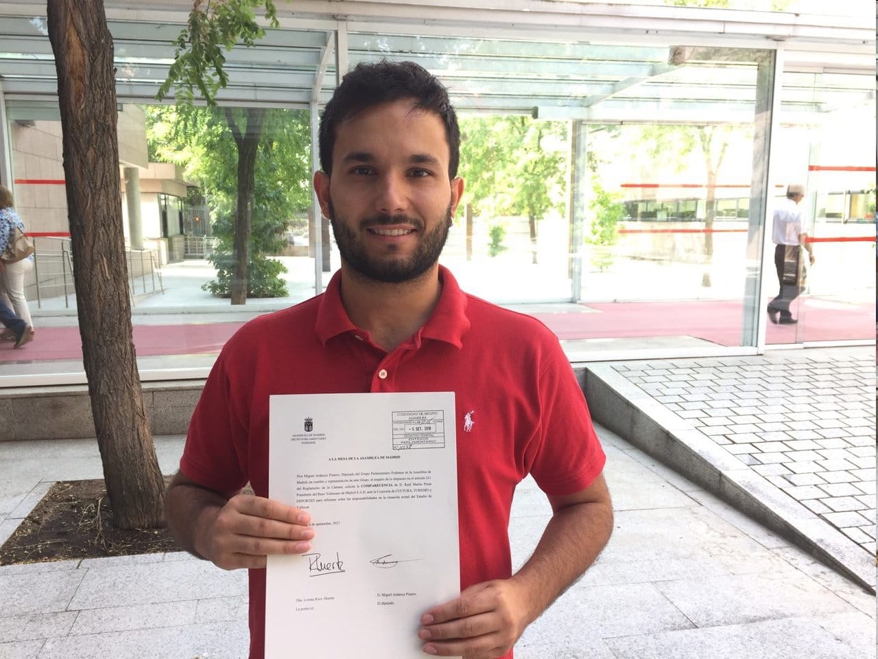 Podemos solicita la comparecencia de Martín Presa