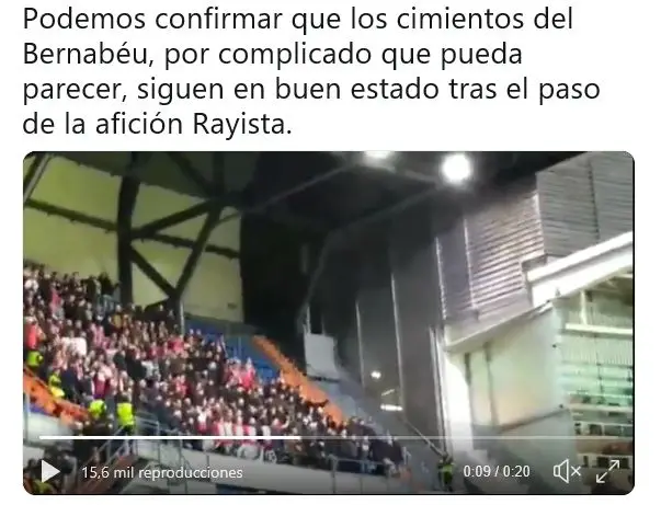 La Comunidad de Madrid abre expediente y podría llevar a los tribunales a la afición del Rayo