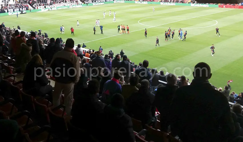 El Rayo sanciona a un aficionado por insultar a Marcelino