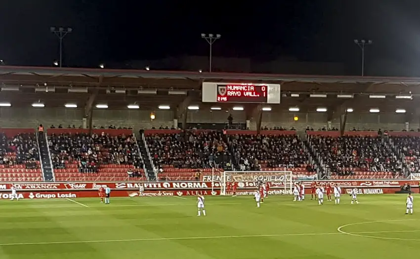 Numancia 2 – Rayo Vallecano 2: Así es imposible