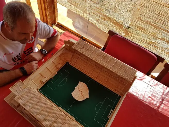 El Estadio de Vallecas tiene su réplica en Alicante