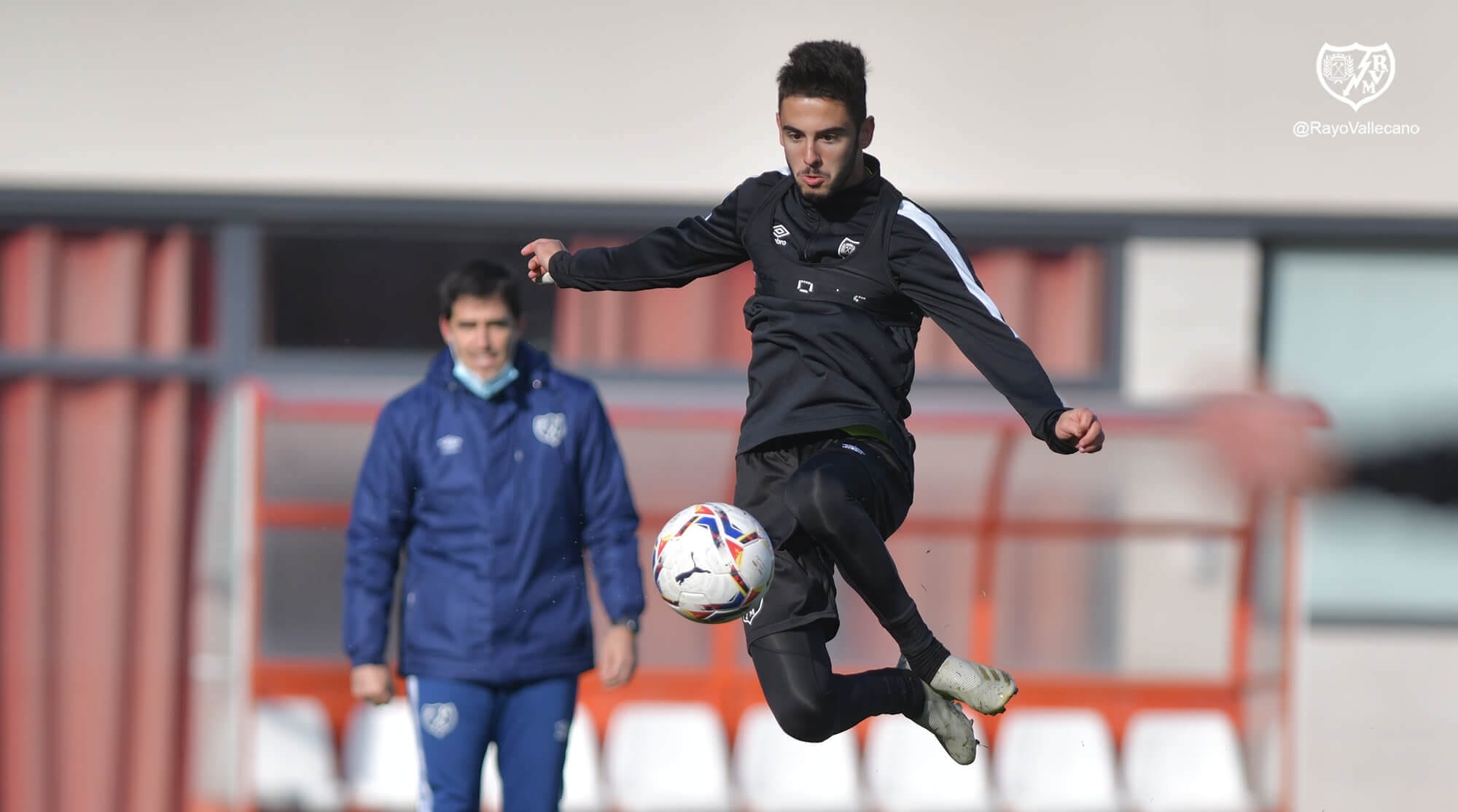 Andrés Martín vive su mejor momento en el Rayo Vallecano