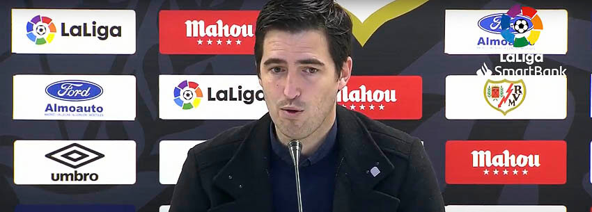 Iraola: «Tenemos que exigirnos partidos de noventa minutos a buen nivel para estar más arriba»