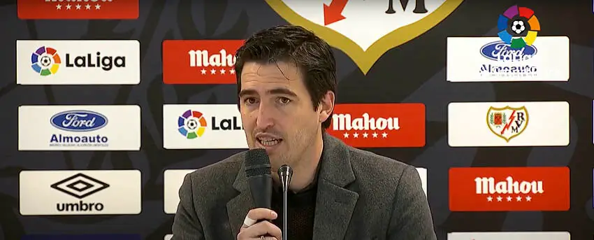 Iraola: «Estos partidos hay que saber jugarlos y pelear y el equipo lo ha hecho»