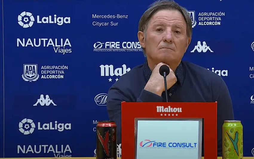 Anquela: «Si ellos se quejan, yo también me voy a quejar»