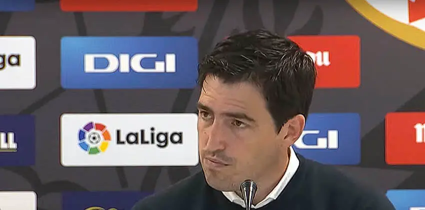 Andoni Iraola, tras el Rayo – Girona: «Estamos insistiendo en tirar más desde fuera del área»