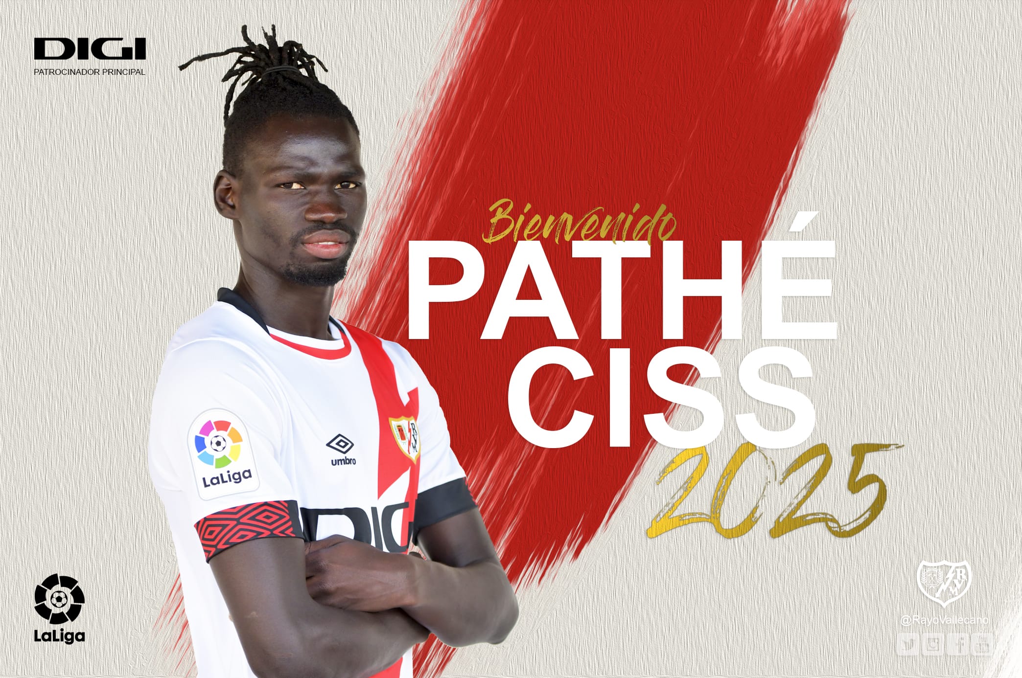 Pathe Ciss: «Cuando el Rayo me llamó no me lo pensé dos veces»