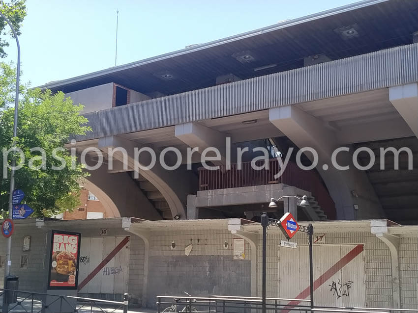 Así está el estadio del Rayo Vallecano siete meses después del inicio de las obras 26 rayo vallecano obras1