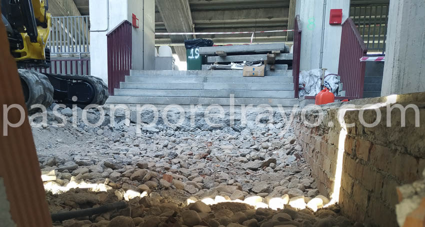 Así está el estadio del Rayo Vallecano siete meses después del inicio de las obras 29 rayo vallecano obras3