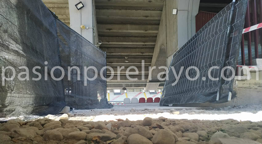 Así está el estadio del Rayo Vallecano siete meses después del inicio de las obras 28 rayo vallecano obras4
