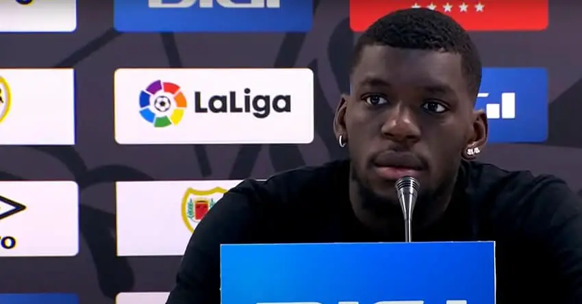 Nteka: «Hoy no ha venido mucha gente, pero me he sentido apoyado»