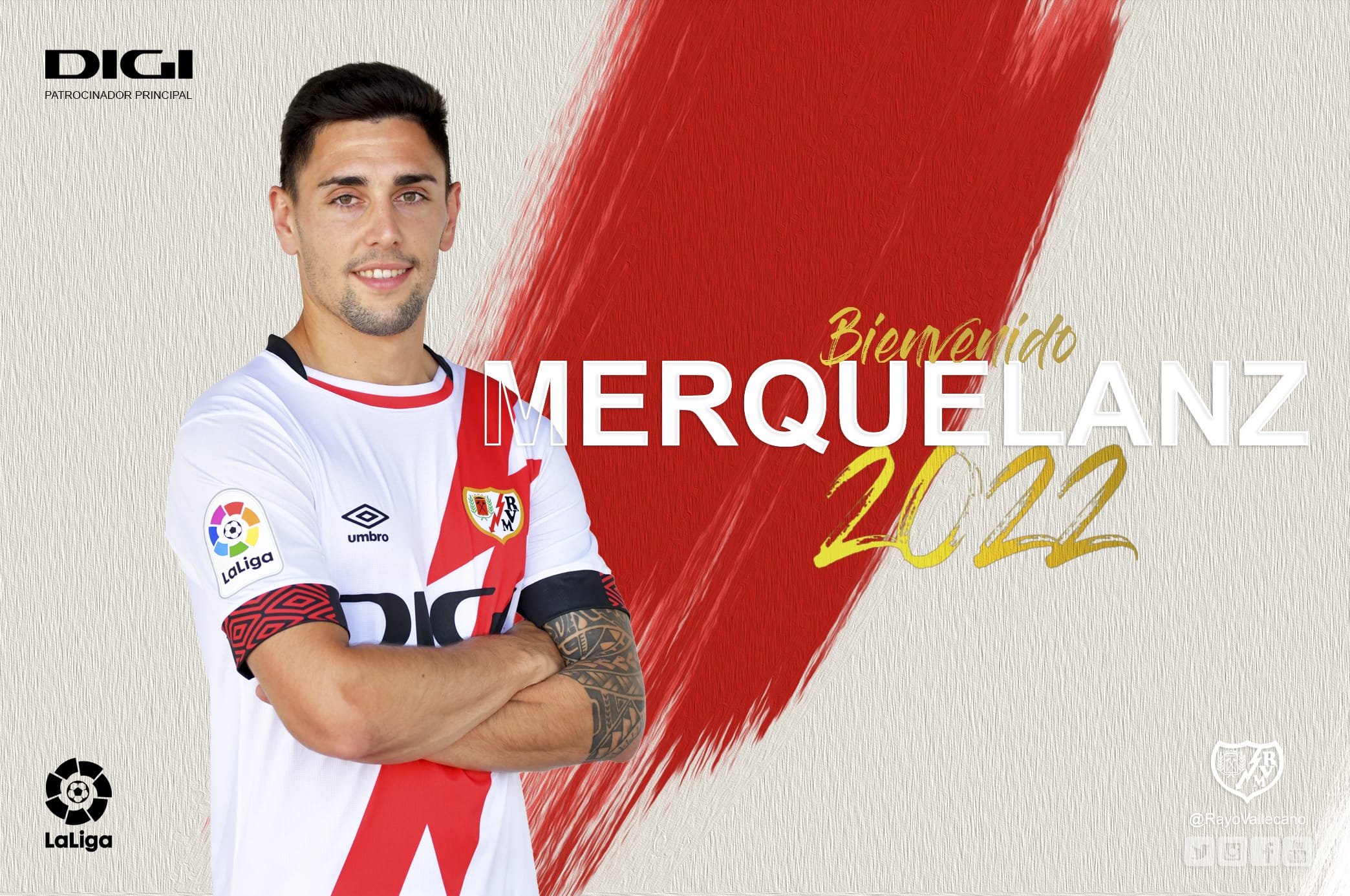 El Rayo confirma la cesión de Merquelanz