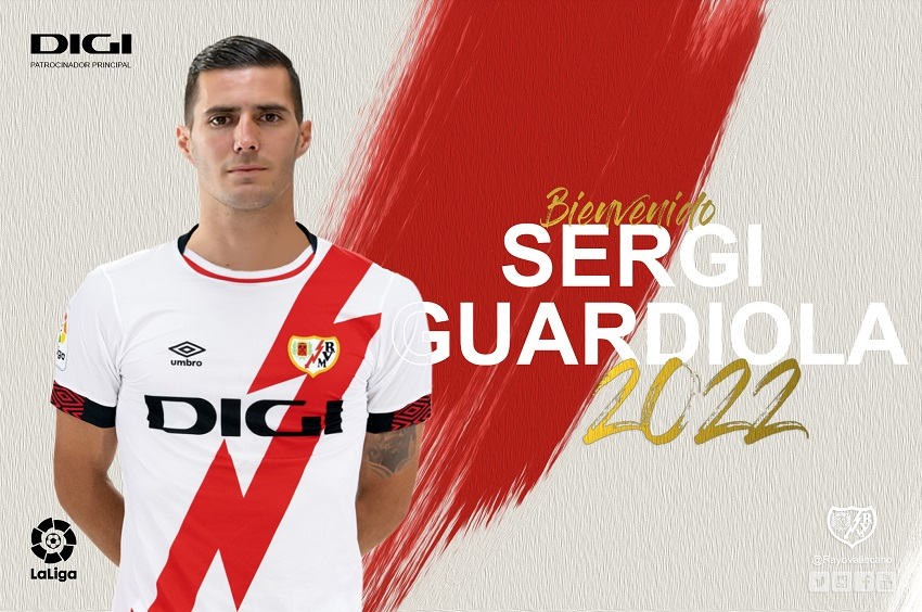 Sergi Guardiola apuntala la delantera del Rayo Vallecano