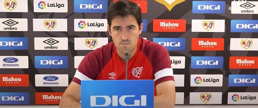 Iraola: «Queremos volver a ponernos por delante como en los dos partidos anteriores en casa»