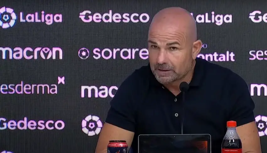 Paco López: «No ha ayudado cómo estaba el campo»