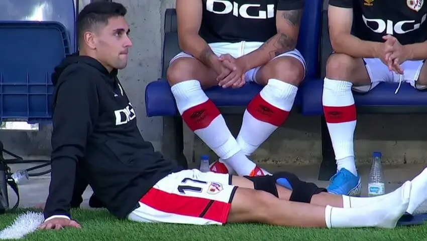 Preocupación ante la posible lesión grave de Merquelanz