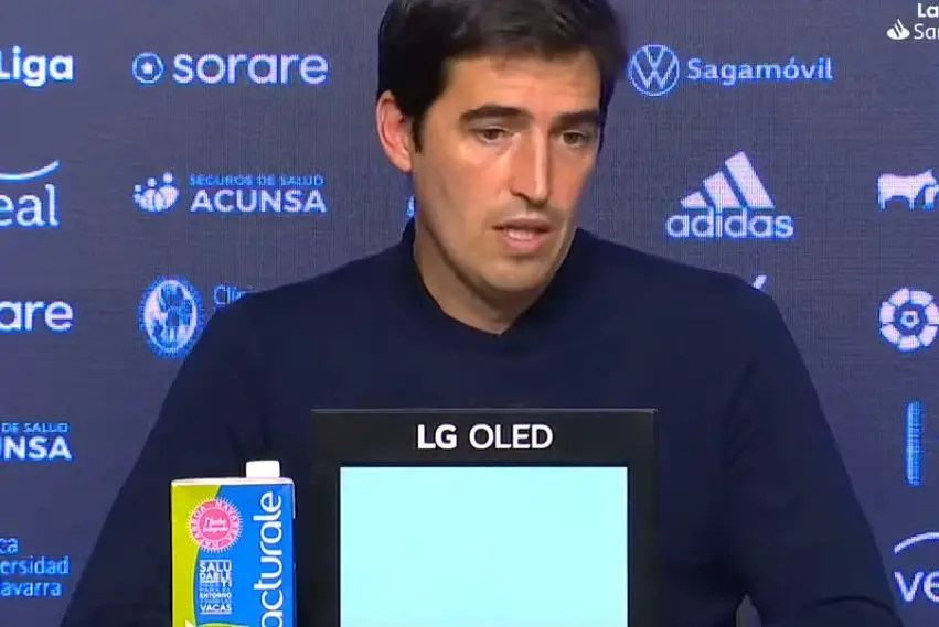 Andoni Iraola, tras el Osasuna 1-0 Rayo: «El punto era un buen premio al trabajo del equipo»