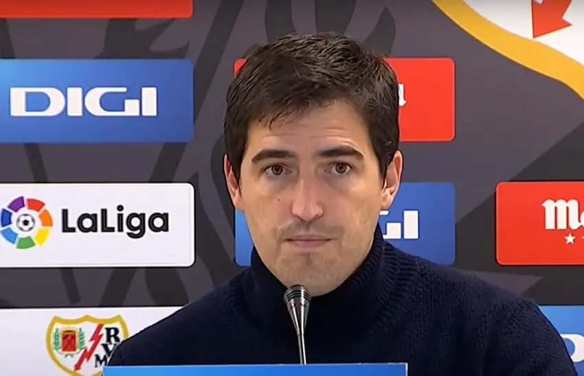 Iraola: «Defensivamente el equipo ha estado muy bien, pero en la segunda parte nos ha faltado ritmo»